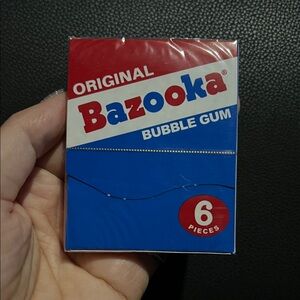 Bazooka Original Bubble Gum Pack (Sealed Package)